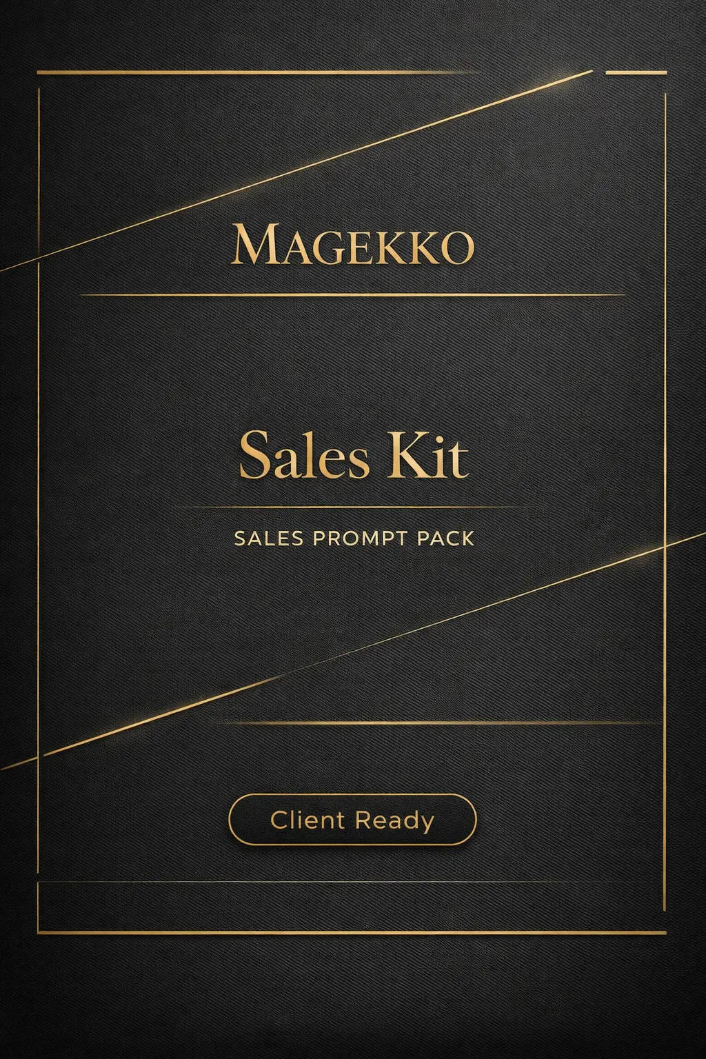 Magekko Sales Kit prompt pack cover